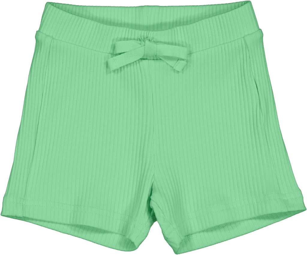 MarMar Copenhagen Set Jellybeanzkids Marmar Ribbed Shorts Set- Cale Green