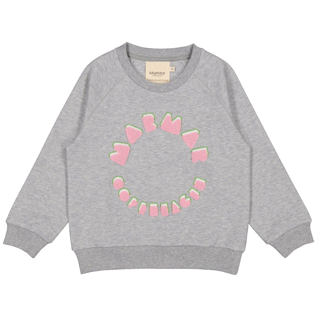 MarMar Copenhagen Sweatshirt Jellybeanzkids Marmar Theos Sweatshirt- Pink Logo