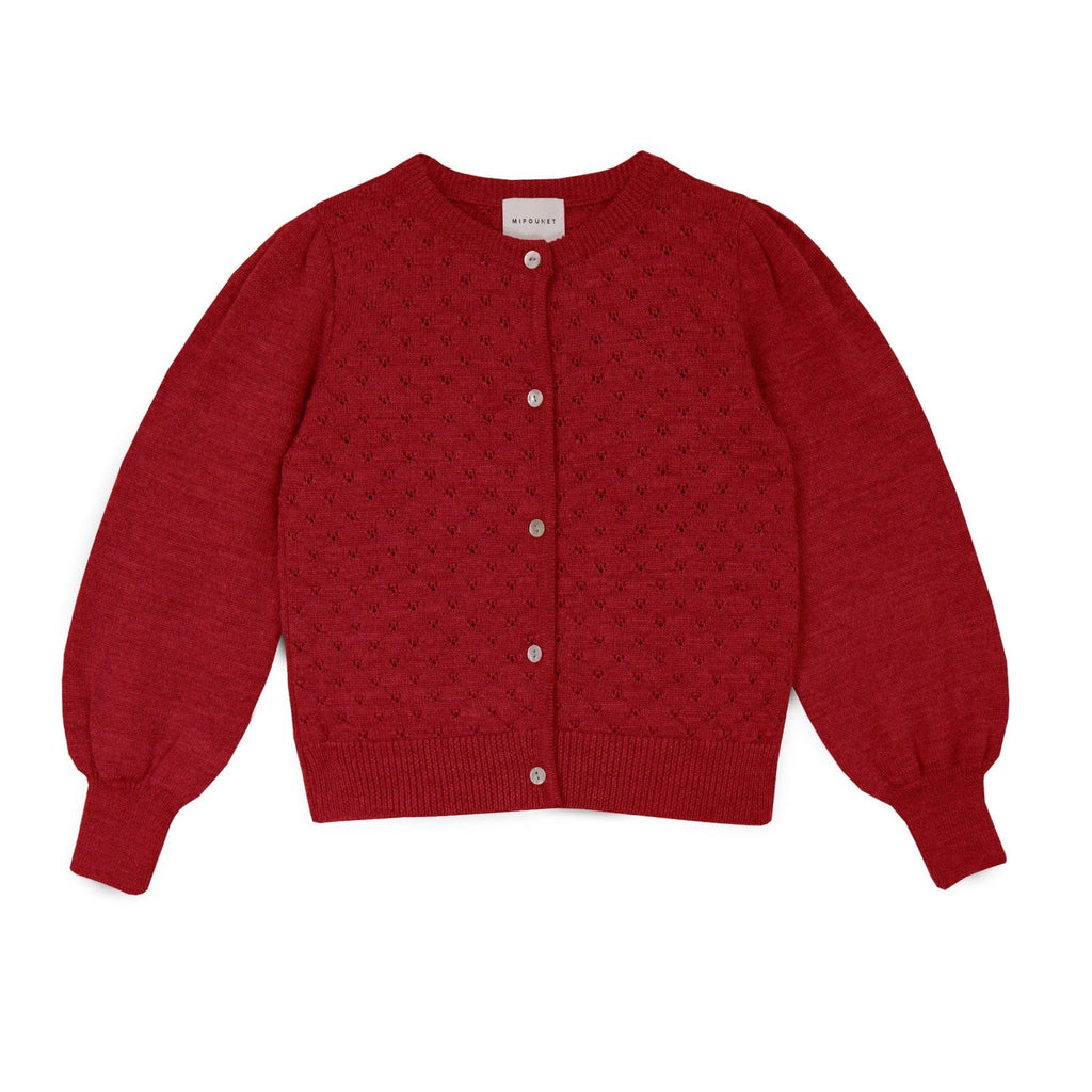 Mipounet Cardigan Jellybeanzkids Mipounet Maca Openwork Cardigan