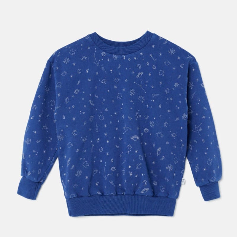 My Little Cozmo Sweatshirt Jellybeanzkids My Little Cozmo Plush Sweatshirt Blue