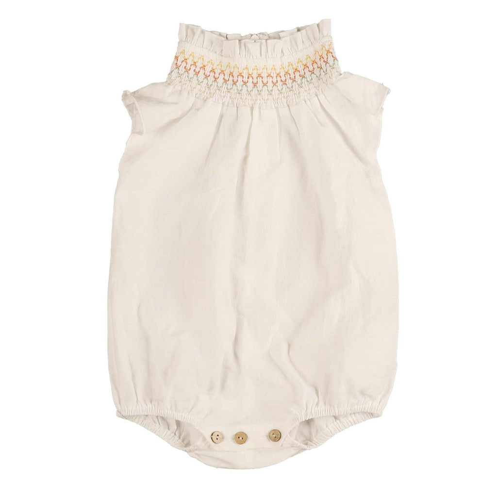 Noma Set Jellybeanzkids Noma Ombre Neck Stitching  Romper