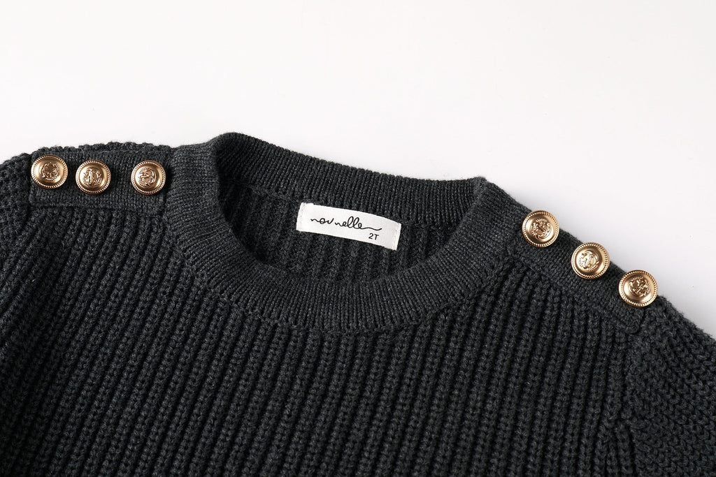 Nou Nelle Sweater Jellybeanzkids NouNelle Boys Chunky Sweater