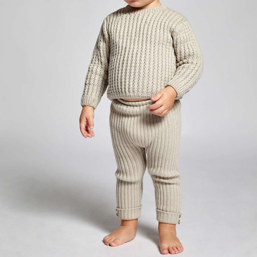 Nueces Set Jellybeanzkids Nueces Knit Set- Ivory