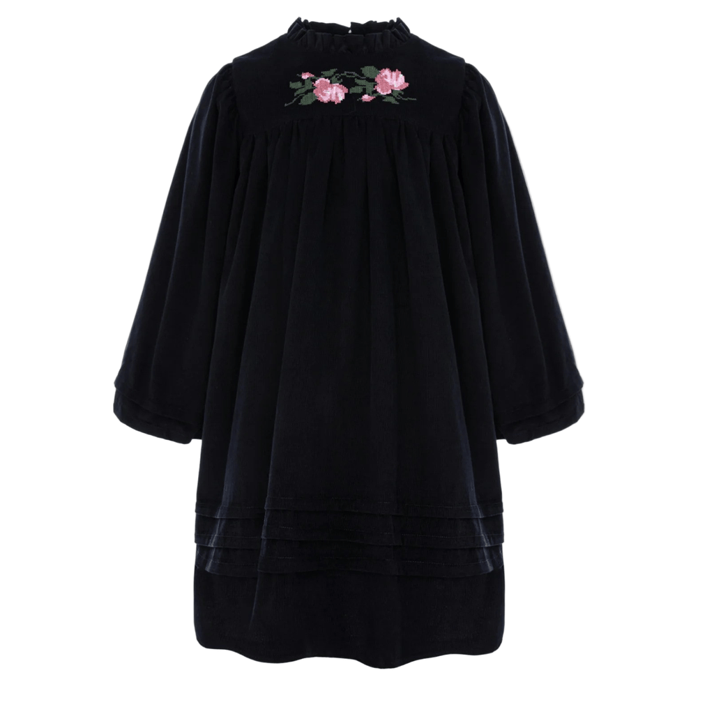 Pernille DRESS Jellybeanzkids Pernille Rose Dress-Black