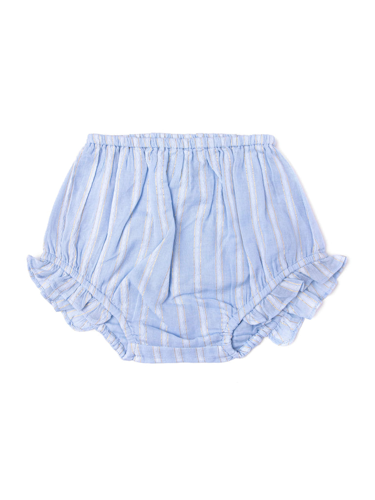 Pernille set Jellybeanzkids Pernille Light Blue Lurex Stripe Set