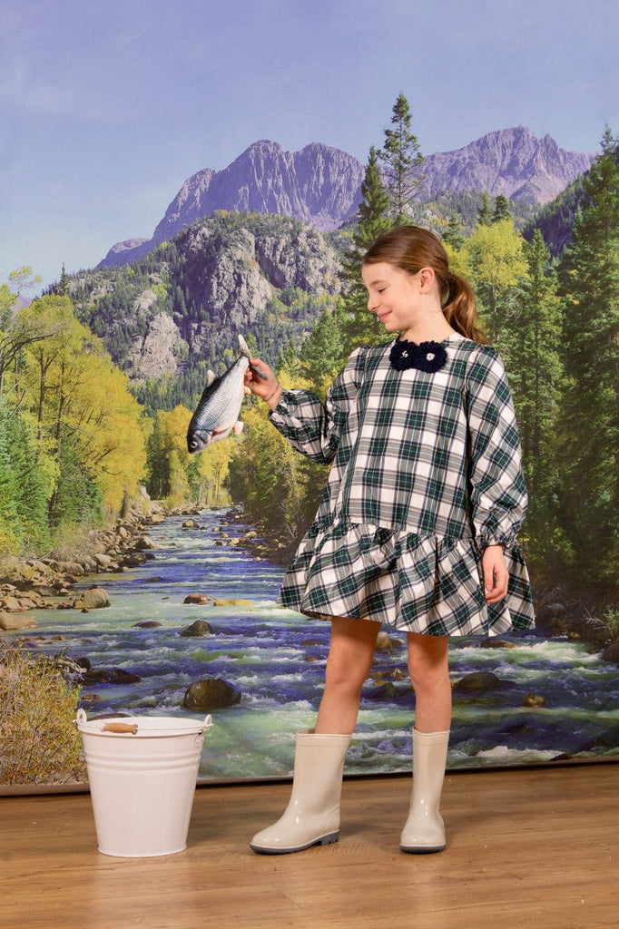 Piccola Ludo Dress Jellybeanzkids Piccola Ludo Giorgina Plaid Dress