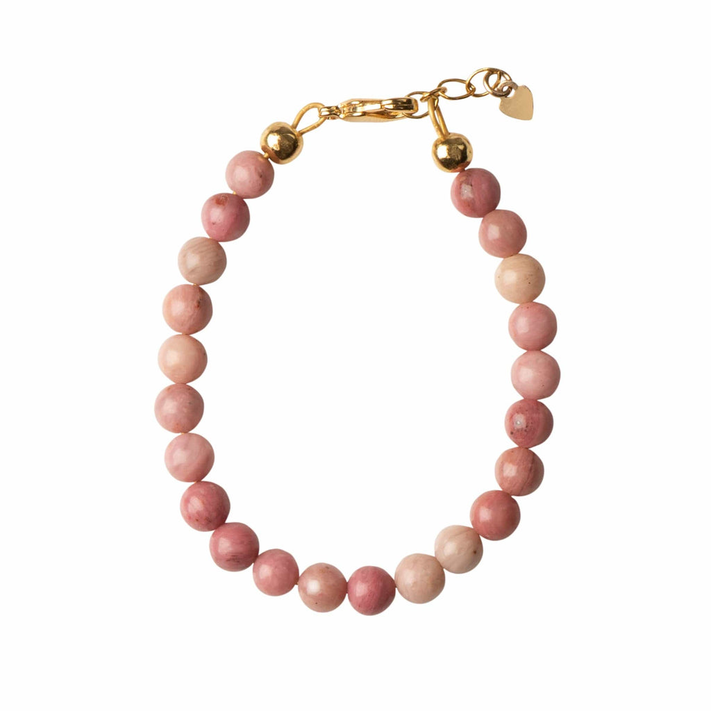 Picky Jellybeanzkids Picky Blush Dye Bead Stone Stackable Bracelet