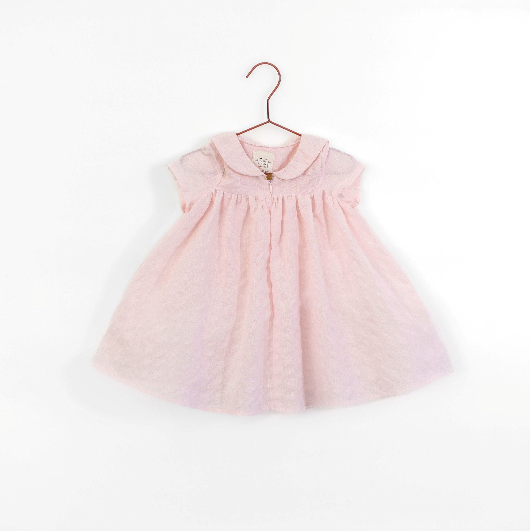 pink seersucker dress Please Mom Pink Seersucker Dress – JellyBeanz Kids