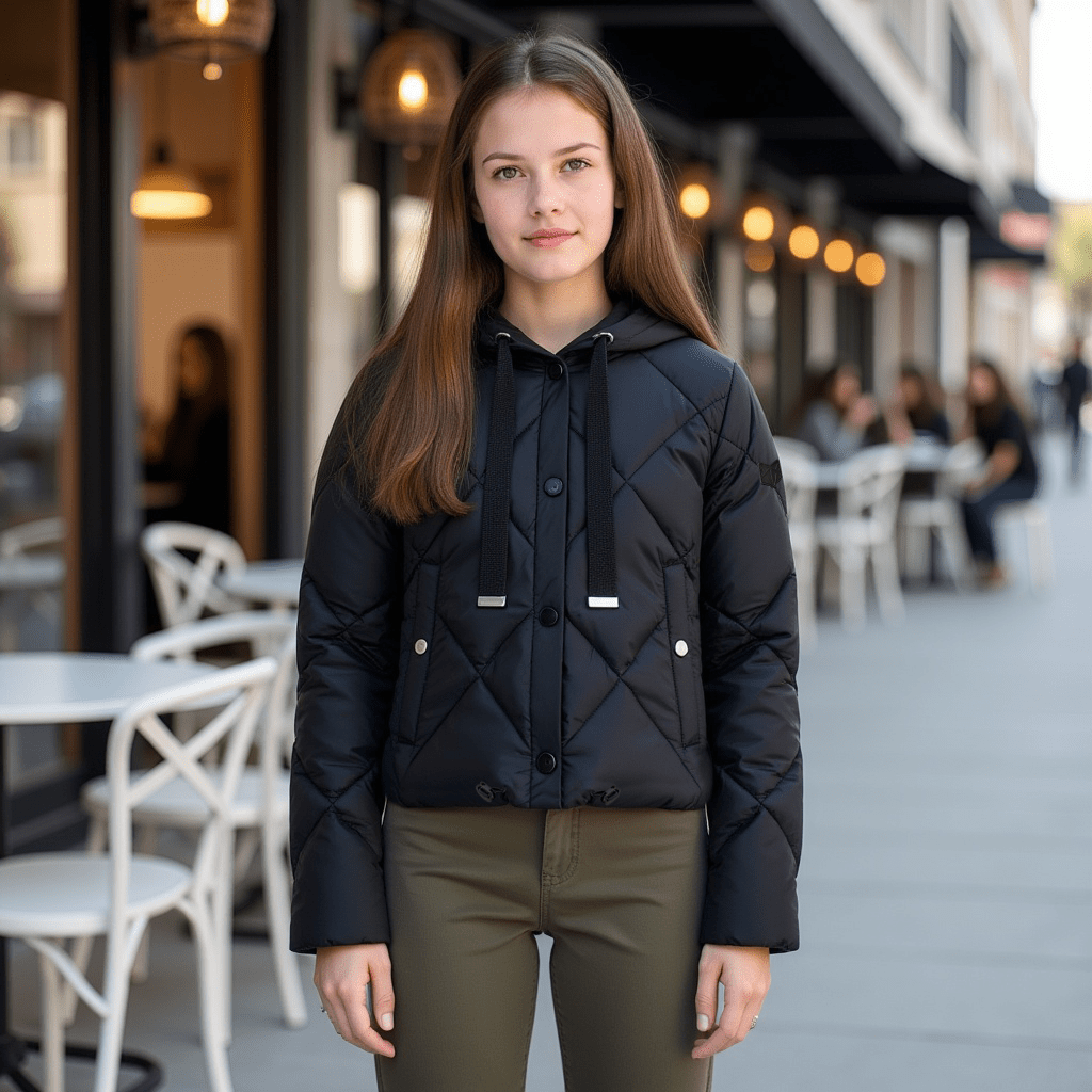 Scotch Bonnet Quilted Teen Spring Jacket – JellyBeanz Kids