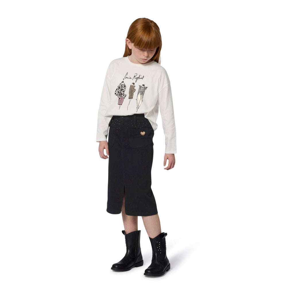 Sonia Rykiel T-shirt Jellybeanzkids Sonia Graphic Long Sleeve T-shirt