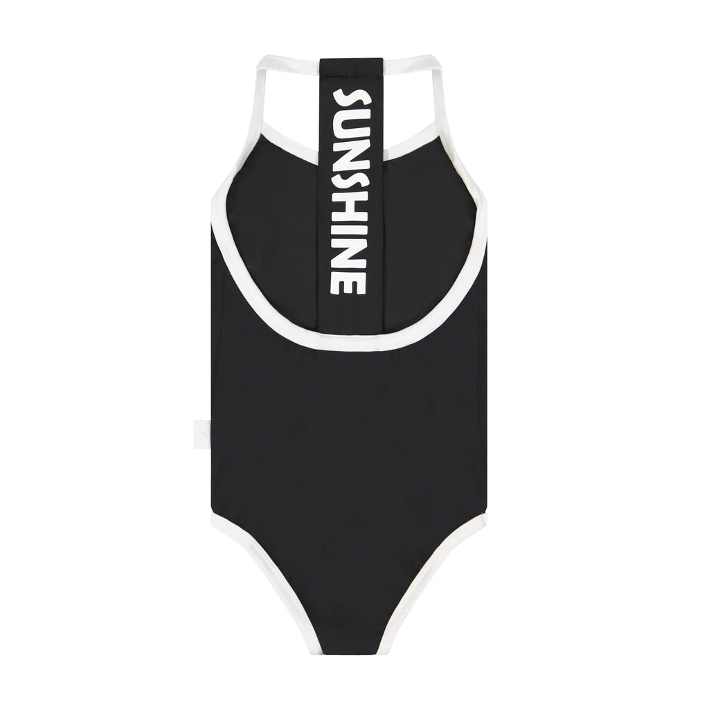 Sparrow Kids Bathing Suit Jellybeanzkids Sparrow Sunshine Bathing Suit- Black