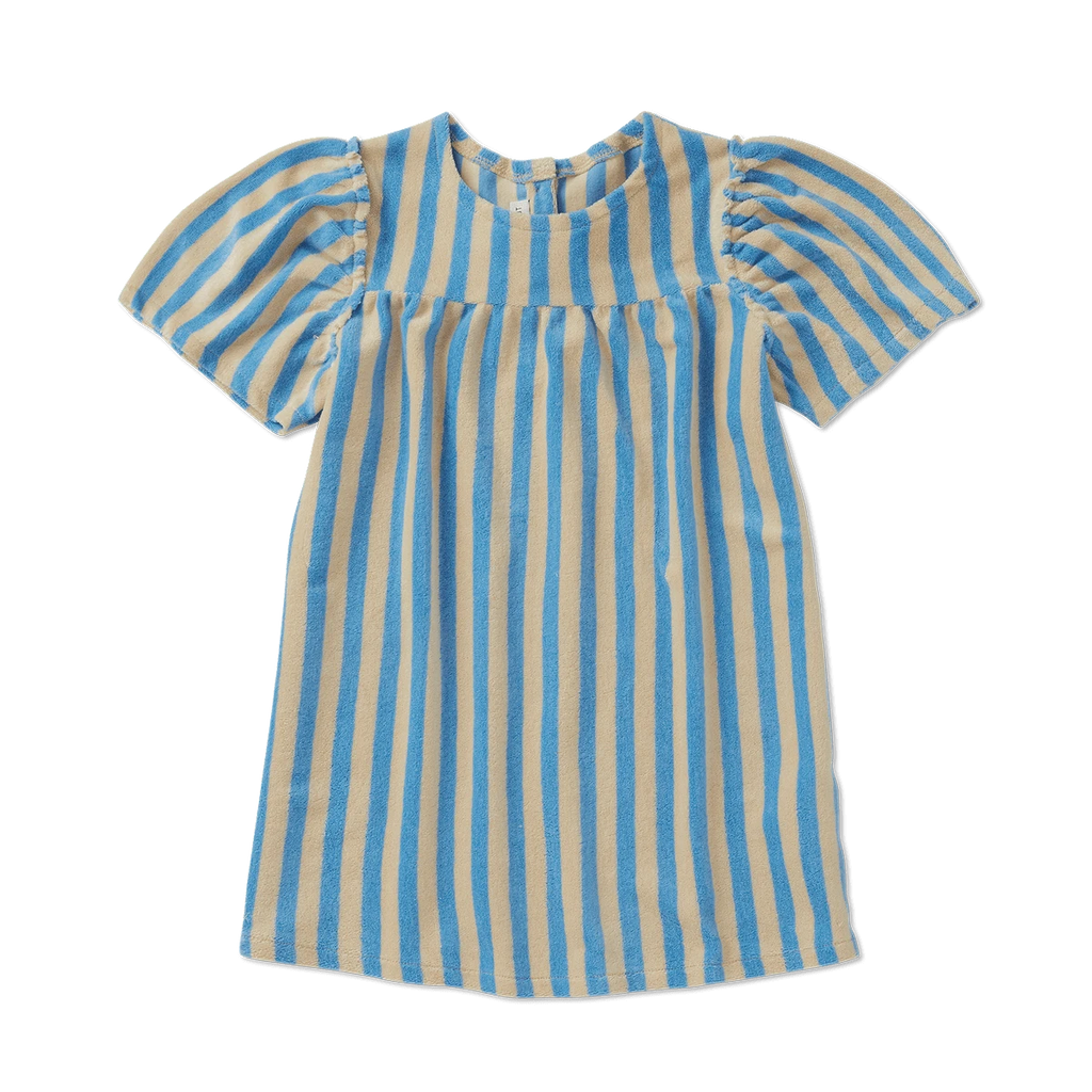 Sproet & Sprout Dress Jellybeanzkids Sproet Poppy Striped Dress- Sesame