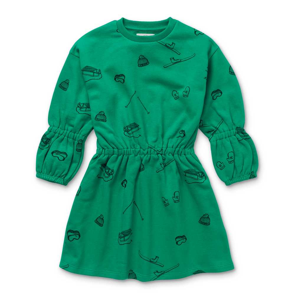 Sproet & Sprout Dress Jellybeanzkids Sproet & Sprout Sweat Dress Ski Print