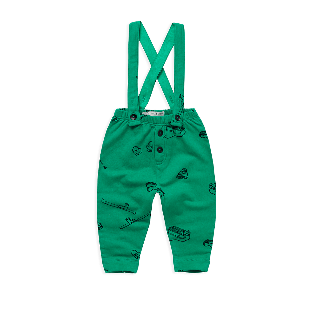 Sproet & Sprout pants Jellybeanzkids Sproet & Sprout Baby Sweatpants Ski Print