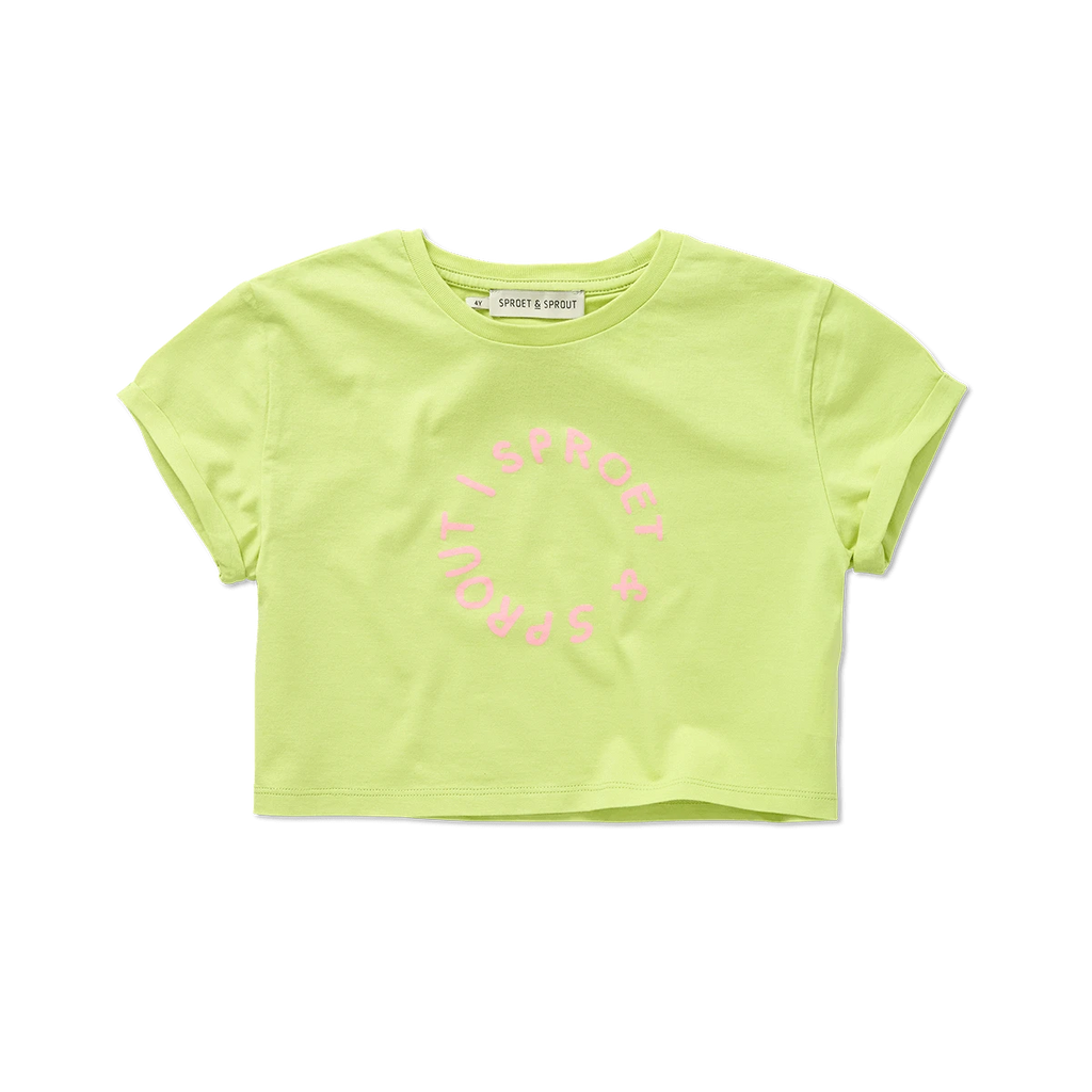 Sproet & Sprout T-shirt Jellybeanzkids Sproet Boxy T-shirt- Citrus