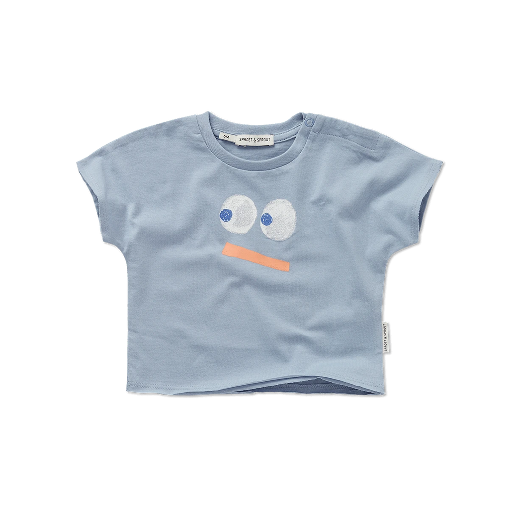 Sproet & Sprout T-shirt Jellybeanzkids Sproet Smiley Baby T-shirt