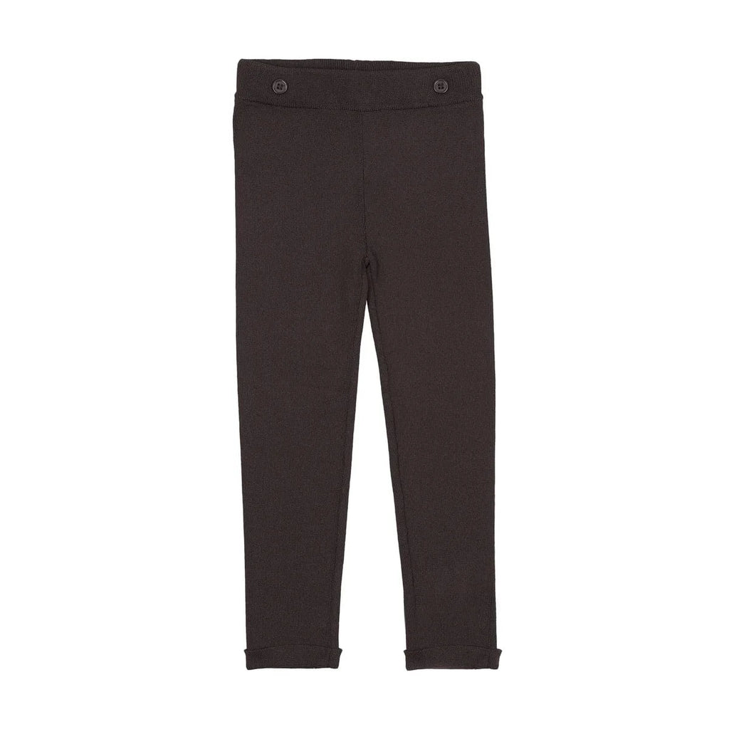 Sweet Threads Pants Jellybeanzkids Sweet Threads Carlton Knit Pants- Black
