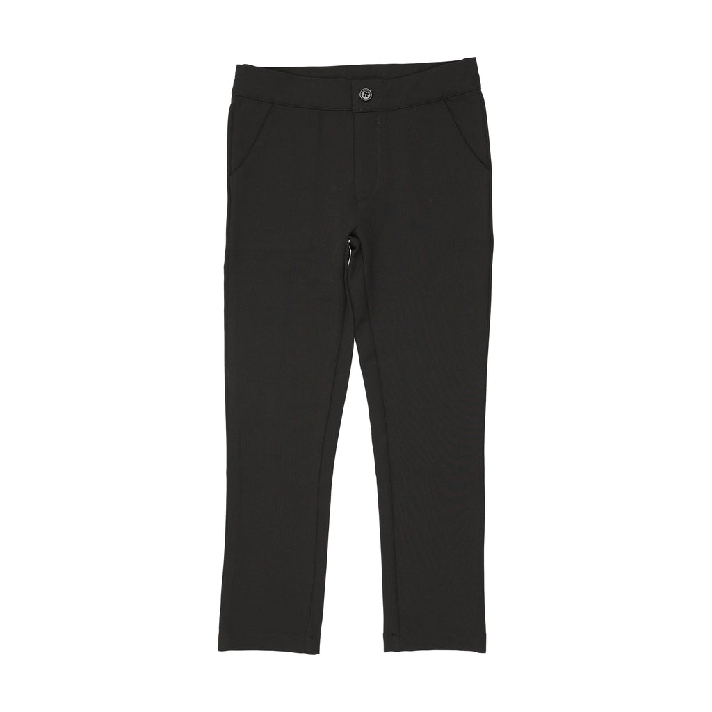 Sweet Threads Pants Jellybeanzkids Sweet Threads Carlton Woven Pants- Black