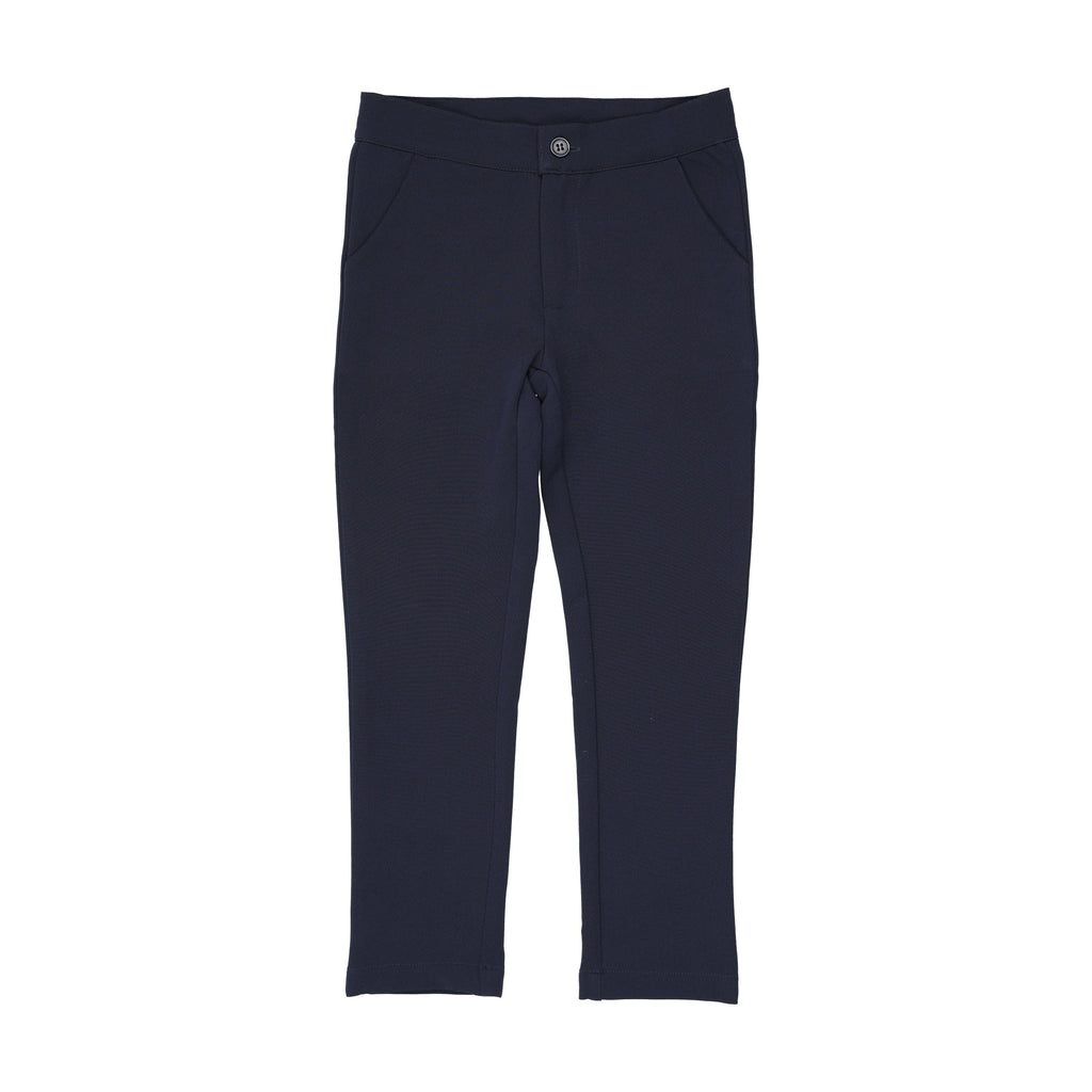 Sweet Threads Pants Jellybeanzkids Sweet Threads Carlton Woven Pants- Navy