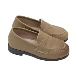 Tannery&Co Shoes Jellybeanzkids Tannery Cashew Penny Loafers