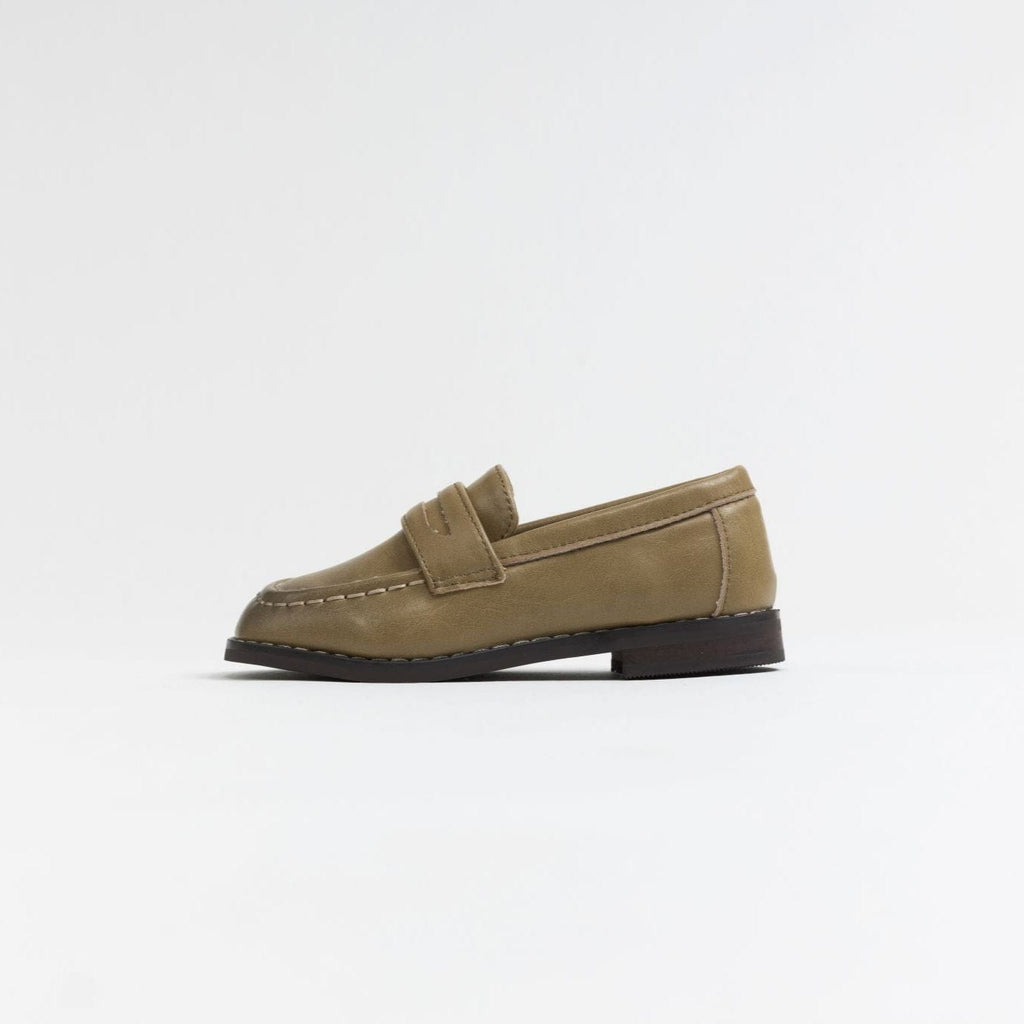 Tannery&Co Shoes Jellybeanzkids Tannery Cashew Penny Loafers