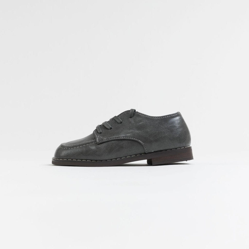 Tannery&Co Shoes Jellybeanzkids Tannery Charcoal Bluckers