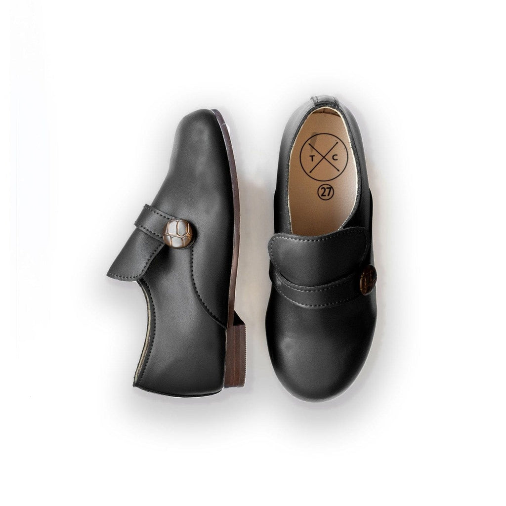 Tannery&Co Shoes Jellybeanzkids Tannery Coal Loafers