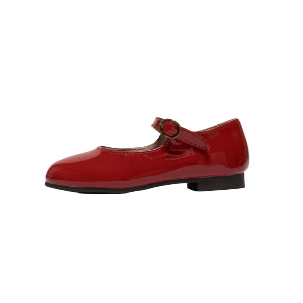 Tannery&Co Shoes Jellybeanzkids Tannery Red Patent Leather Mary Janes