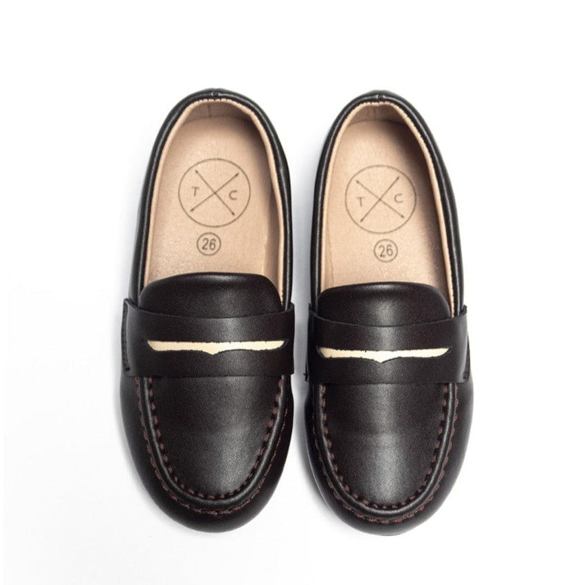 Tannery&Co Shoes Jellybeanzkids Tannery Sepia Loafers