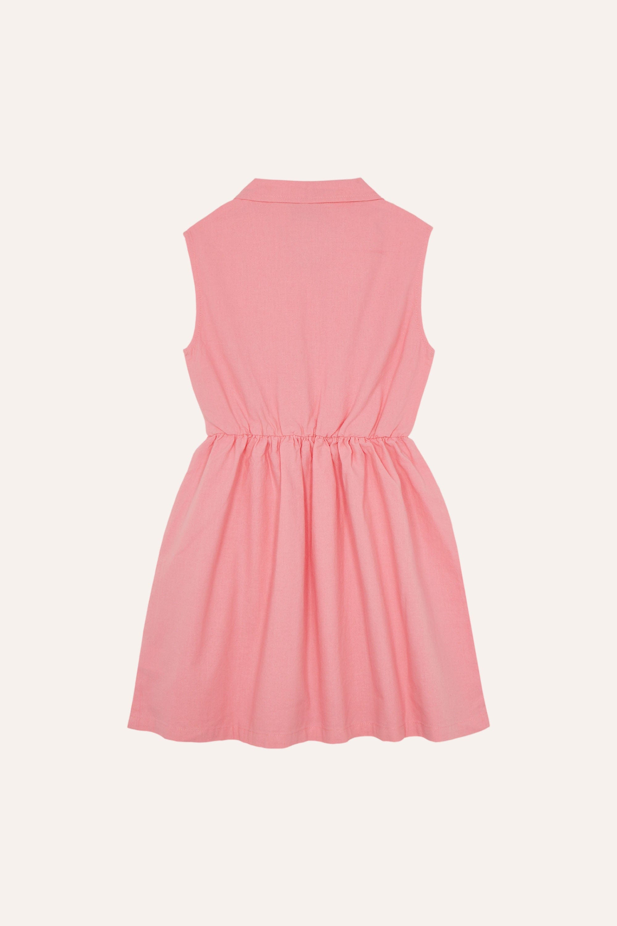 The Campamento Flower Pink Dress – JellyBeanz Kids