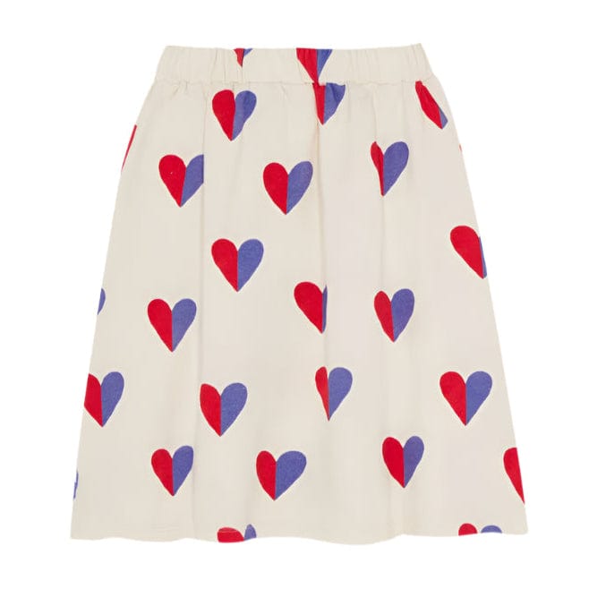 The Campamento Skirt Jellybeanzkids The Campamento Bicolor Heart Skirt