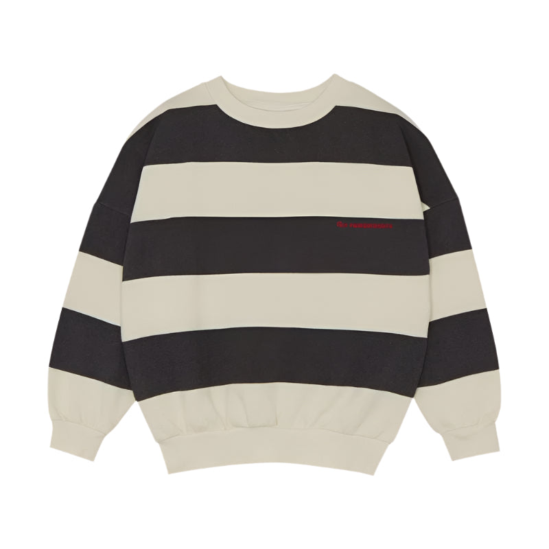 The Campamento Sweatshirt Jellybeanzkids The Campamento Grey Stripes Sweatshirt