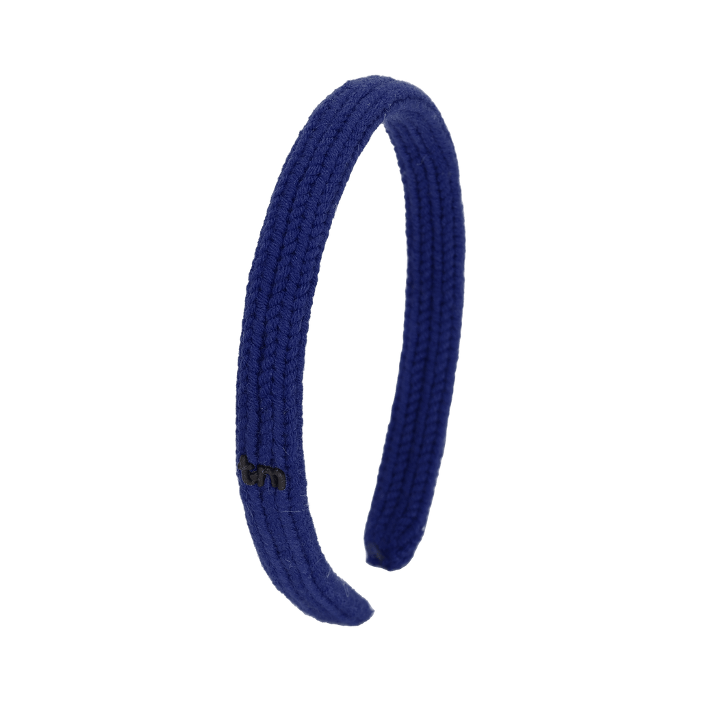 Tis Me Accessories Jellybeanzkids Tis Me Crochet Narrow Hard Headband - Navy OS