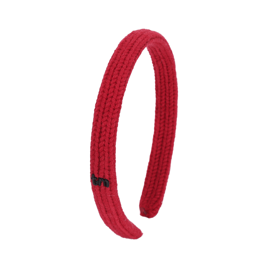 Tis Me Accessories Jellybeanzkids Tis Me Crochet Narrow Hard Headband - Red OS