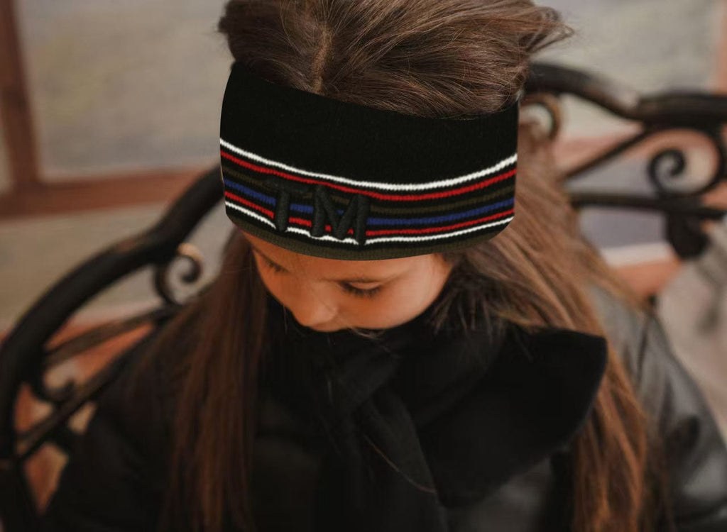 Tis Me Headband Jellybeanzkids Tis Me Band- Winter Striped