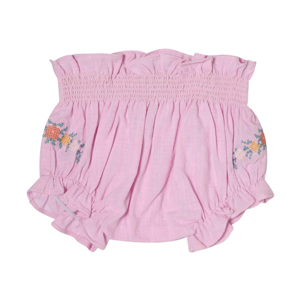 Tocoto Vintage Blouse Jellybeanzkids Tocoto Flower Embroidery Set- Lilac