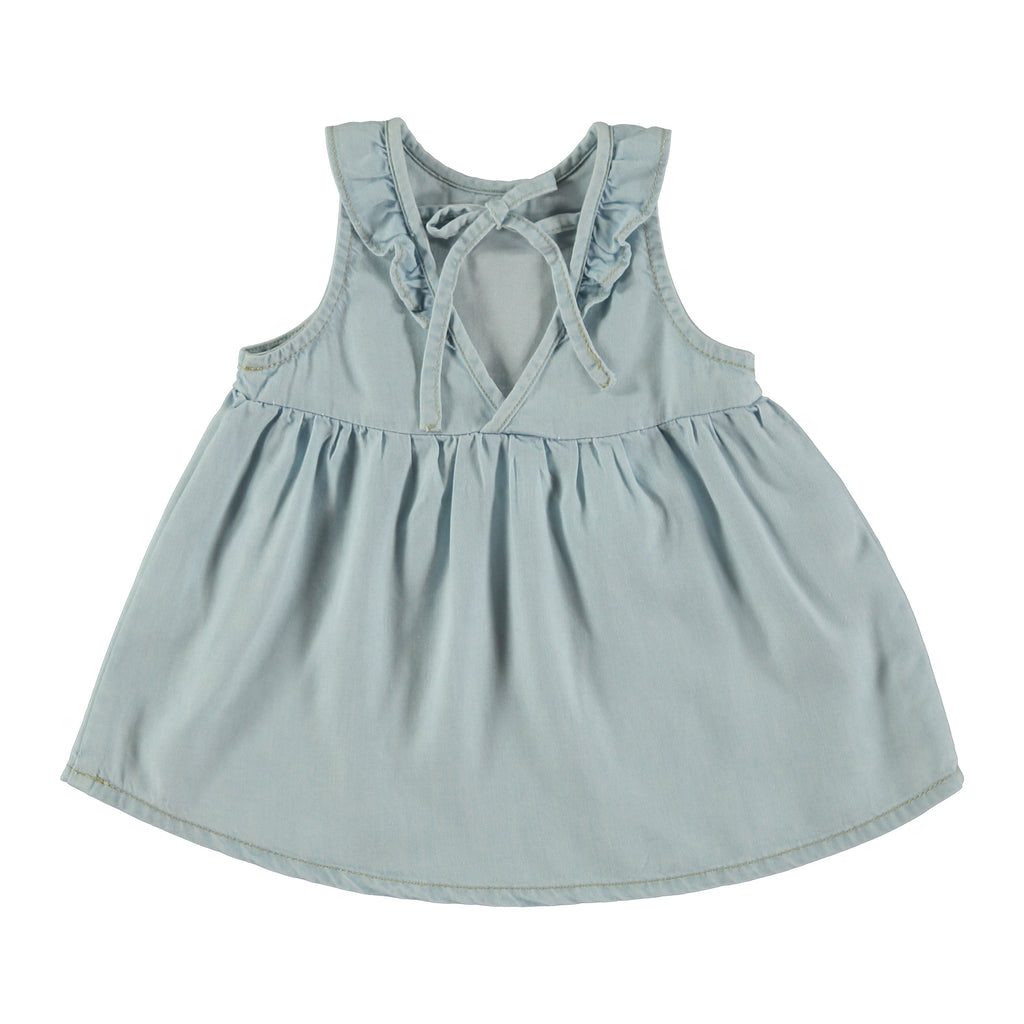 Tocoto Vintage Dress Jellybeanzkids Tocoto Vintage Denim Baby Dress