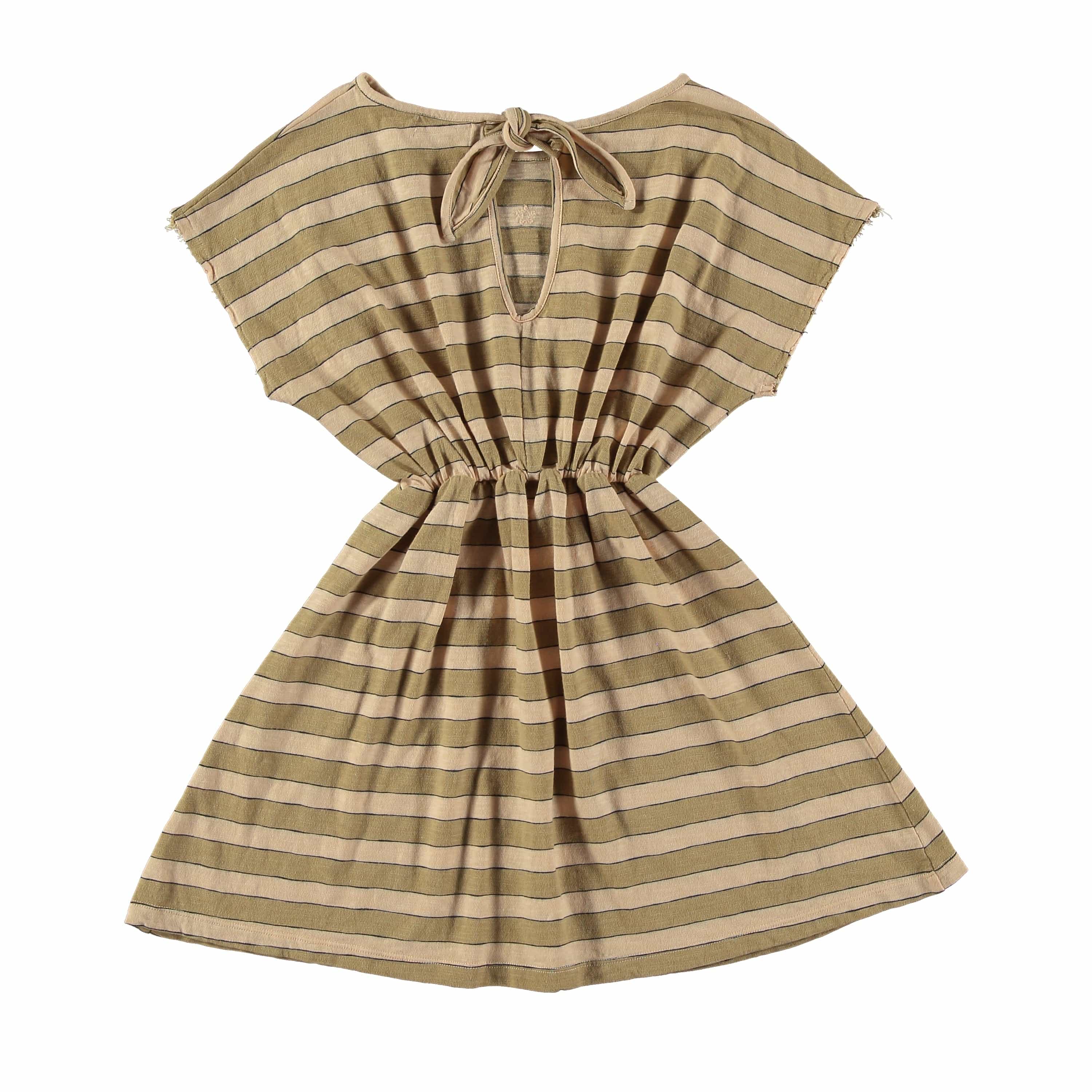 Tocoto Vintage Flam'e Dress- Pink 12Y