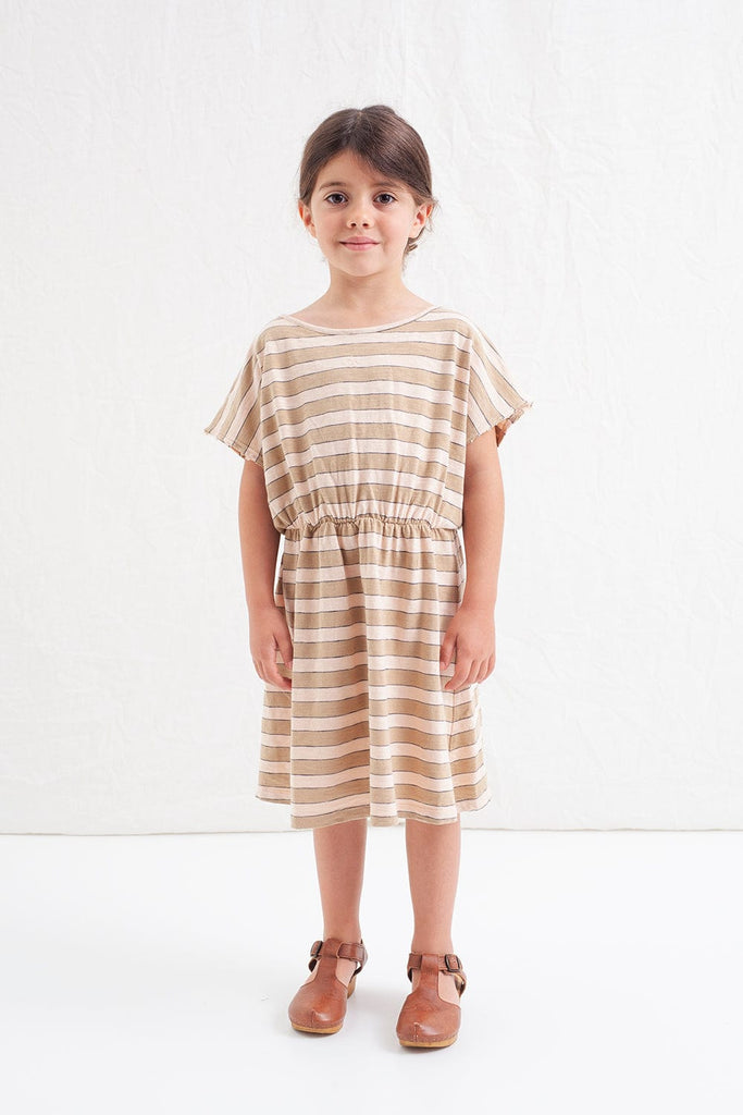 Tocoto Vintage Dress Jellybeanzkids Tocoto Vintage Flam'e Dress- Pink