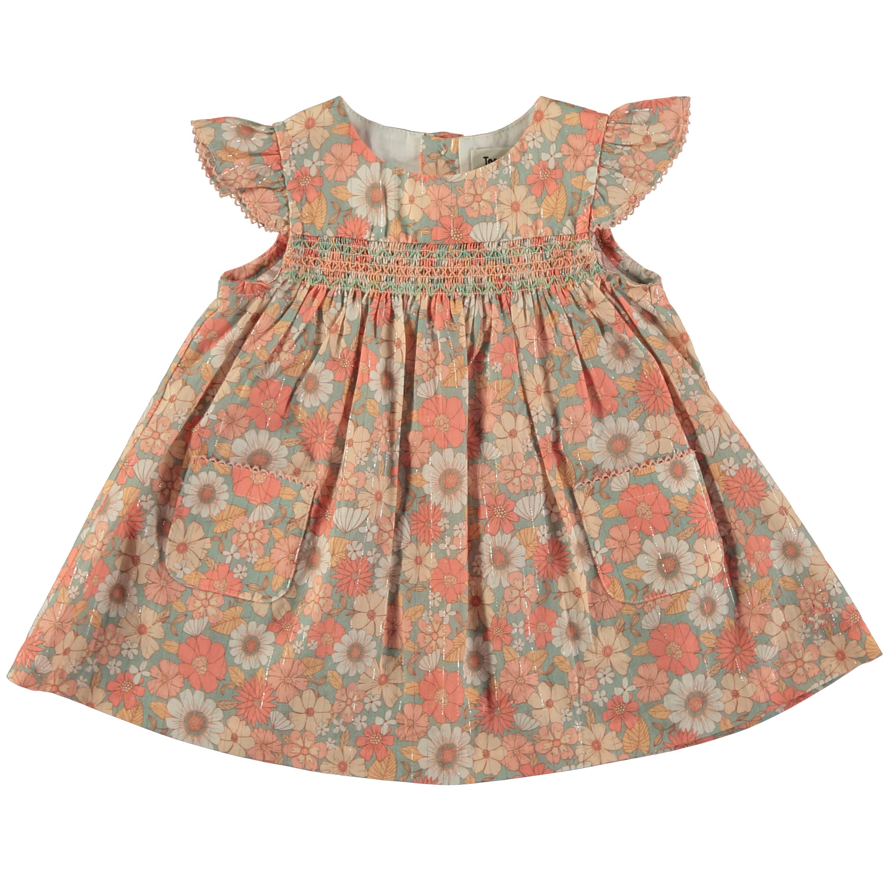 Tocoto vintage floral best sale dress