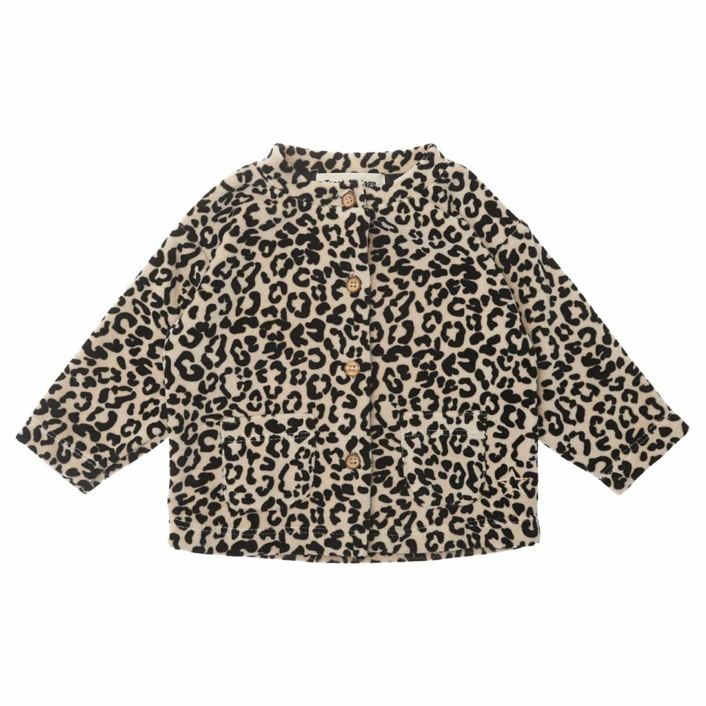 Tocoto Vintage jacket Jellybeanzkids Tocoto Vintage Baby Animal Print Velvet Jacket
