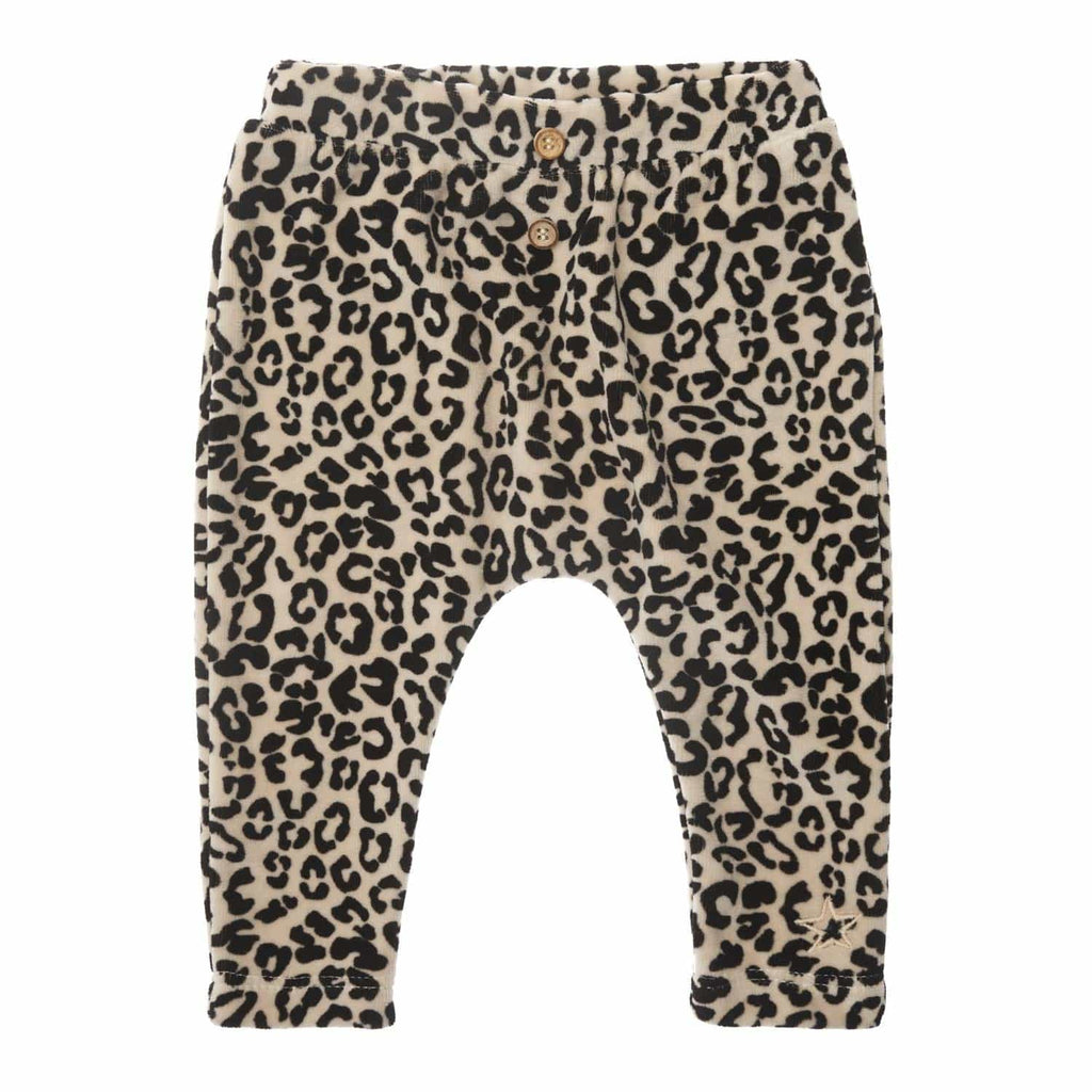 Tocoto Vintage Leggings Jellybeanzkids Tocoto Vintage Animal Print Velvet Baby Leggings