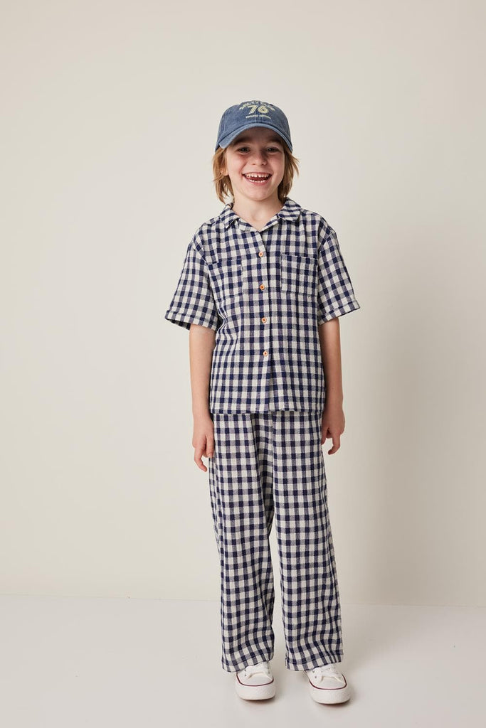 Tocoto Vintage Shirt Jellybeanzkids Tocoto Vichy Check Shirt