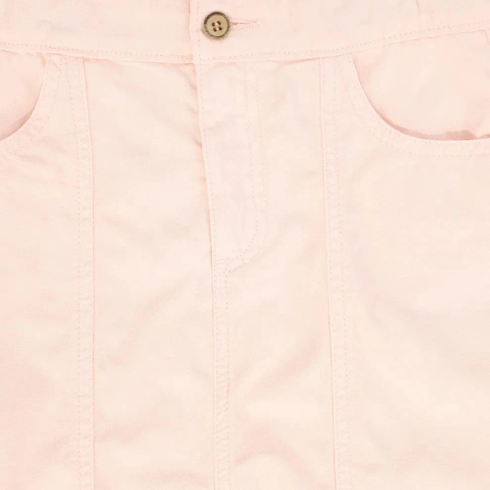 Tocoto Vintage Skirt Jellybeanzkids Tocoto Twill Knee Length Skirt-Pink
