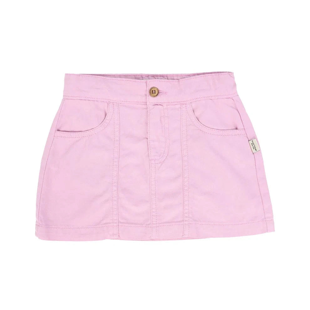 Tocoto Vintage Skirt Jellybeanzkids Tocoto Twill Mini Skirt-Lilac