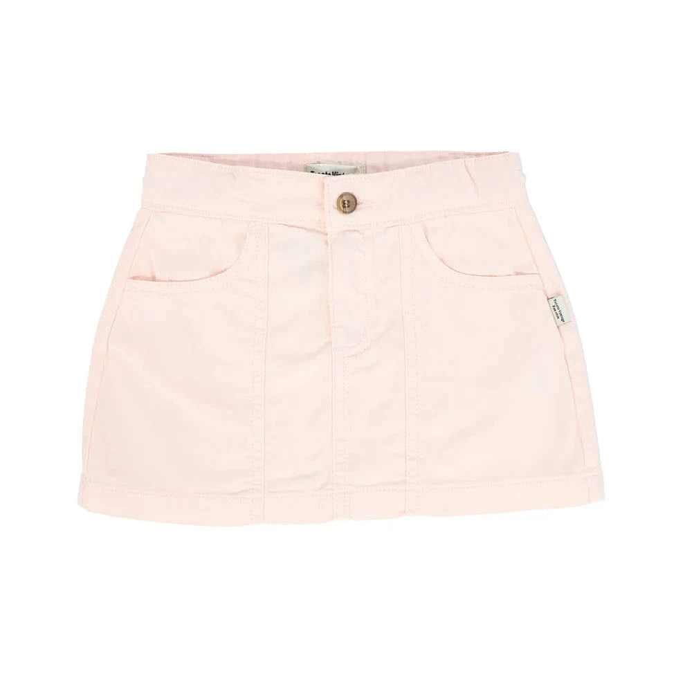 Tocoto Vintage Skirt Jellybeanzkids Tocoto Twill Mini Skirt-Pink