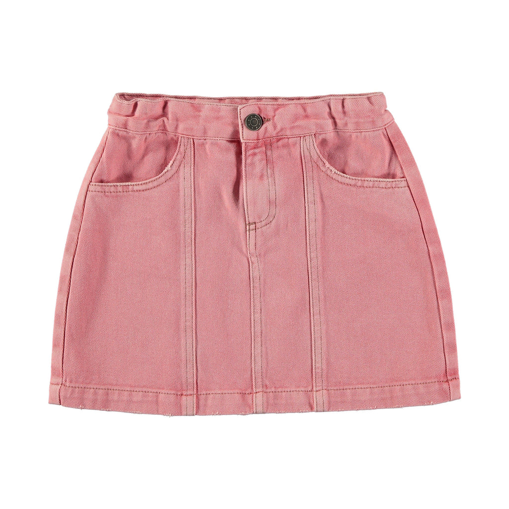 Tocoto Vintage Skirt Jellybeanzkids Tocoto Vintage Twill Mini Skirt- Pink