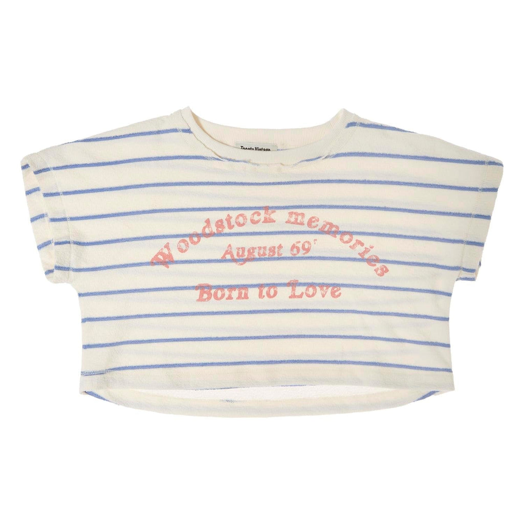 Tocoto Vintage T-shirt Jellybeanzkids Tocoto Striped Baby T-Shirt