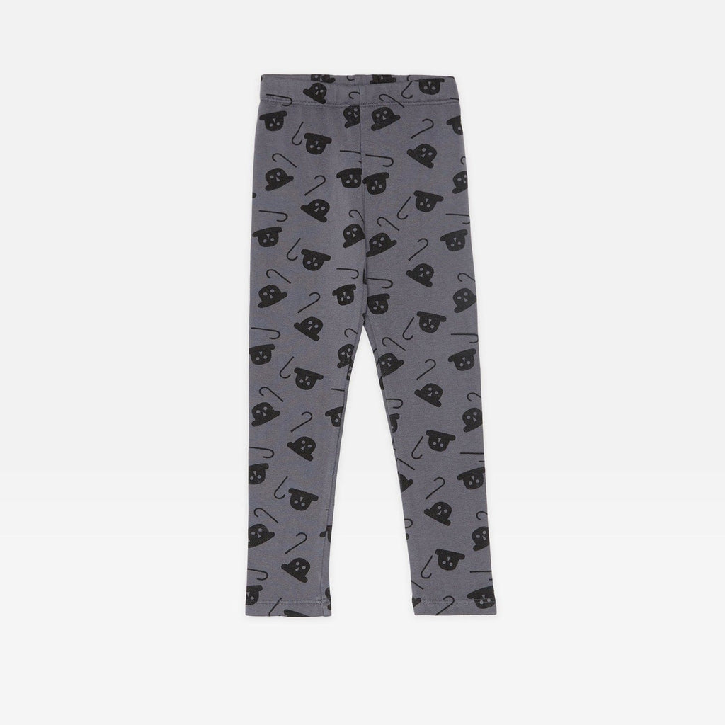 Weekend House Kid Leggings Jellybeanzkids Weekend Chaplin Leggings-Grey
