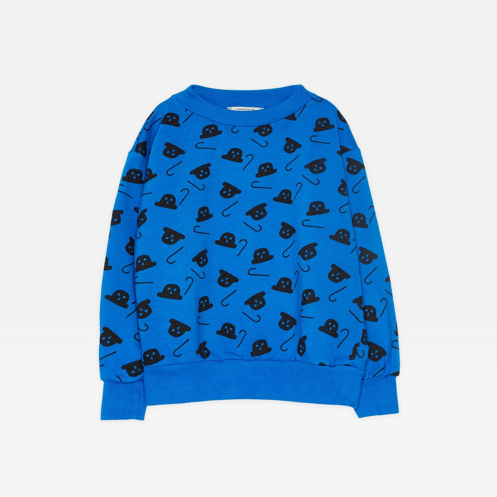 Weekend House Kid Sweatshirt Jellybeanzkids Weekend Chaplin Sweatshirt-Blue